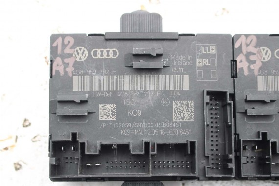 AUDI A7 DOCIĄGANIE DRZWI DOCIĄGI DOMYKANIE 4G1837015B 4G1837016B 4G8839015 4G8839016 4G8971687CJ 4G8971029EE 4G8971030CP LIFT FL