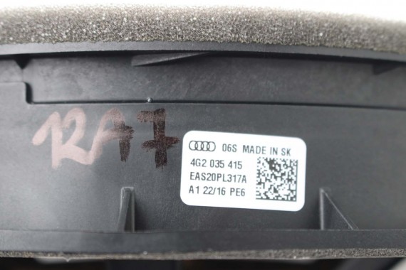 AUDI A6 A7 GŁOŚNIKI ZESTAW NAGŁOŚNIENIE GŁOŚNIKI 4H0035399 4G1035399 4G1035411 4G2035415 4G0035416 GŁOŚNIKÓW 4G9035381 4G 4G8 C7