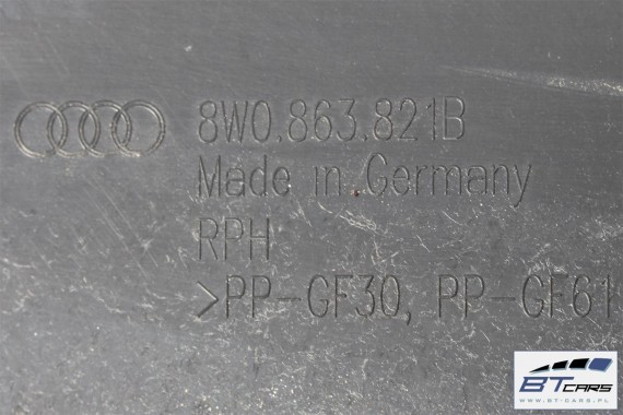 AUDI A4 A5 OSŁONA POD SILNIK 8W0863821B 8W0863822A skrzynię 8W0863821B 8W0863822A 8W F5 8W0863821 8W0863822 8W0863821 8W0863822