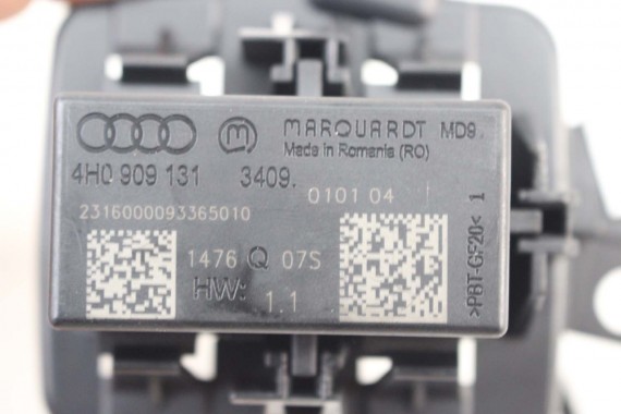 AUDI A6 A7 A8 STEROWNIK MODUŁ KESSY 4H0909131 4H0 909 131 cewka odczytu transpondera kluczyka FL LIFT 4G C7 4H D4 4H0909131