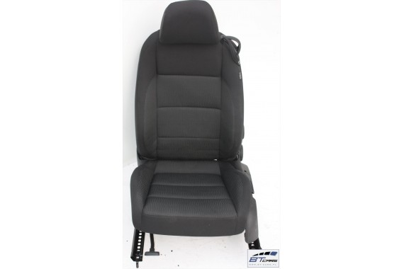 VW EOS FOTELE KOMPLET FOTELI siedzeń siedzenia fotel tapicerka 1Q 1Q0 welur kolor czarno - szary