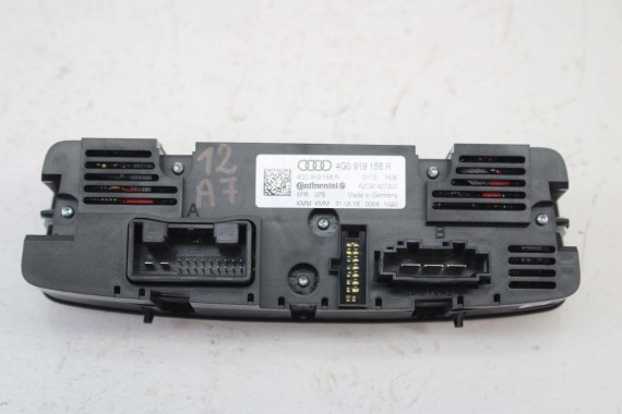 AUDI A6 S6 A7 PANEL KLIMATYZACJI TYŁ 4G0919158R moduł sterownik nawiewu klimy 4G0 919 158 4G C7 4G0919158R 4G0919158R 4G0919158R
