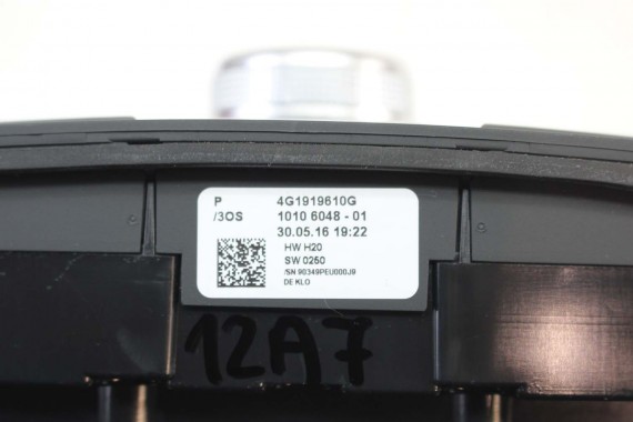 AUDI A6 A7 PANEL GAŁKA STEROWANIA MMI 4G1919610G 4G1 919 610 G 4G1919610F 3G 3G+ 4G z touchpadem radia navi 4G1919610G 4G1919610