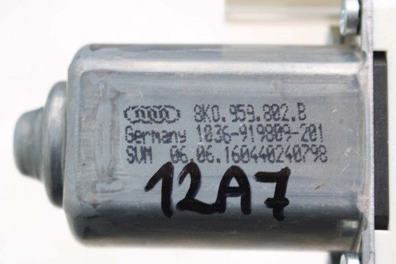 VW AUDI SKODA SILNICZEK SZYBY 8K0959801 8K0959802 8K0959801A 8K0959802A 8K0959801B 8K0959802B 801C 802C 8K0959811A 8K0959812A