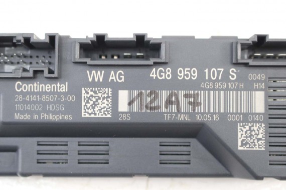 AUDI A7 MODUŁ STEROWNIK 4G8959107S KLAPY TYLNEJ TYŁ 4G8959107S elektrycznej 4G8959107 4G8959107H 4G8959107L 4G8959107N 4G8959107
