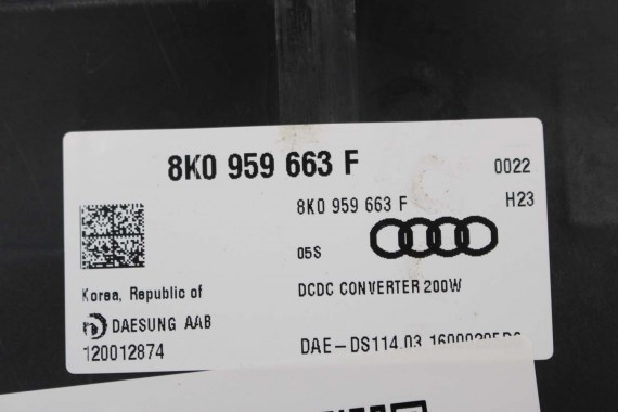 AUDI SKODA STABILIZATOR NAPIĘCIA 8K0959663F 8K0959663 8K0 959 663 8K0959663B 8K0959663F 8K0959663 8K0959663F 8K0959663 8K0959663