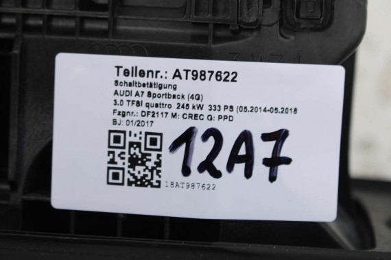 AUDI A6 A7 WYBIERAK 4G1713041BF AUTOMATYCZNEJ SKRZYNI BIEGÓW lewarek dźwignia 4G1 713 041 BF AUTOMAT 4G c7 4G1713041BF 4G1713041