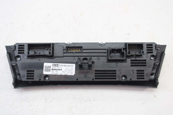 AUDI A6 A7 PANEL KLIMY KLIMATYZACJI 4G0820043CD moduł sterownik nawiewu klimy  4G0 820 043 CD 4G C7 4G8 podgrzewane 4G0820043CD