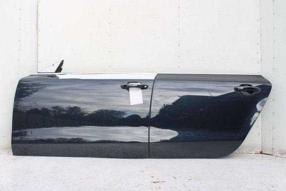 AUDI A7 DRZWI LEWE STRONA LEWA PRZÓD + TYŁ 4G8 2 szt przednie tylne 2 sztuki W1W1 LX5R Niebieski 4G8831051 4G8833051 4G8831051A