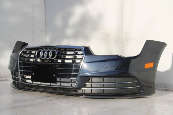 AUDI A7 FL LIFT PRZÓD maska błotniki zderzak pas przedni lampy wzmocnienie FULL LED 4G8 2014- W1W1 LX5R 4G8941033M 4G8941034M