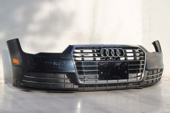 AUDI A7 FL LIFT PRZÓD maska błotniki zderzak pas przedni lampy wzmocnienie FULL LED 4G8 2014- W1W1 LX5R 4G8941033M 4G8941034M