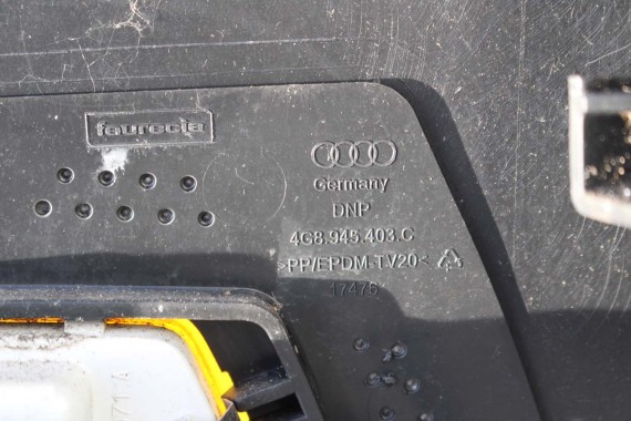 AUDI A7 FL LIFT PRZÓD maska błotniki zderzak pas przedni lampy wzmocnienie FULL LED 4G8 2014- W1W1 LX5R 4G8941033M 4G8941034M