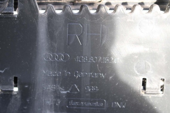 AUDI A7 FL LIFT PRZÓD maska błotniki zderzak pas przedni lampy wzmocnienie FULL LED 4G8 2014- W1W1 LX5R 4G8941033M 4G8941034M