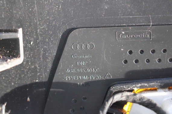 AUDI A7 FL LIFT PRZÓD maska błotniki zderzak pas przedni lampy wzmocnienie FULL LED 4G8 2014- W1W1 LX5R 4G8941033M 4G8941034M