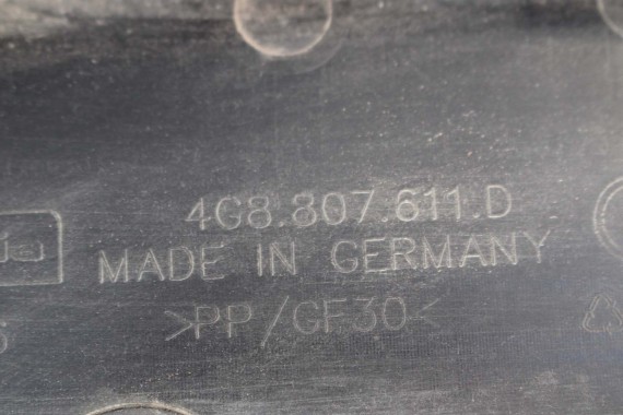 AUDI A7 FL LIFT PRZÓD maska błotniki zderzak pas przedni lampy wzmocnienie FULL LED 4G8 2014- W1W1 LX5R 4G8941033M 4G8941034M