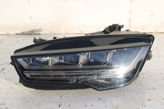 AUDI A7 FL LIFT PRZÓD maska błotniki zderzak pas przedni lampy wzmocnienie FULL LED 4G8 2014- W1W1 LX5R 4G8941033M 4G8941034M