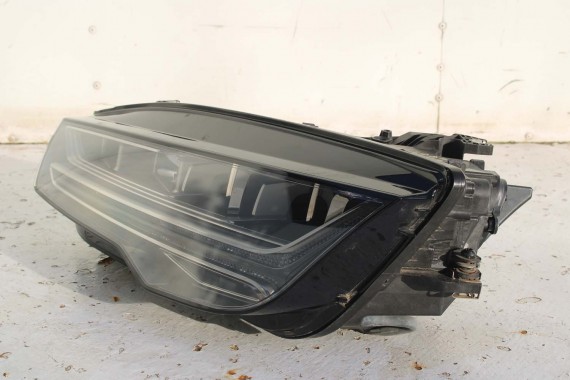 AUDI A7 FL LIFT PRZÓD maska błotniki zderzak pas przedni lampy wzmocnienie FULL LED 4G8 2014- W1W1 LX5R 4G8941033M 4G8941034M