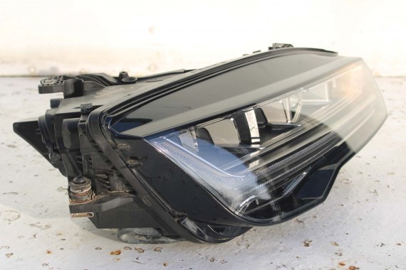 AUDI A7 FL LIFT PRZÓD maska błotniki zderzak pas przedni lampy wzmocnienie FULL LED 4G8 2014- W1W1 LX5R 4G8941033M 4G8941034M