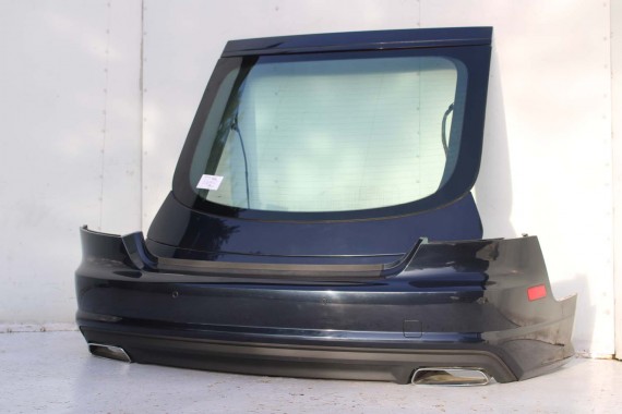 AUDI A7 TYŁ ZDERZAK TYLNY KLAPA BAGAŻNIKA 4G 4G8 LAMPY W1W1 LX5R Niebieski FL LIFT tylna zderzak klapa lampa led ledy