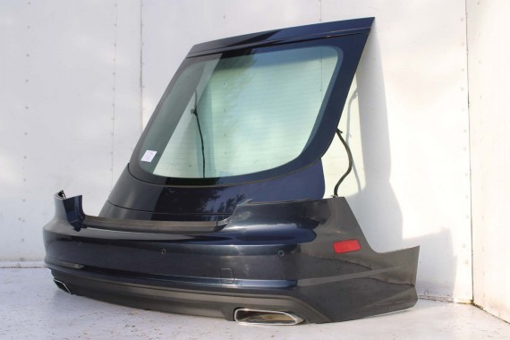 AUDI A7 TYŁ ZDERZAK TYLNY KLAPA BAGAŻNIKA 4G 4G8 LAMPY W1W1 LX5R Niebieski FL LIFT tylna zderzak klapa lampa led ledy