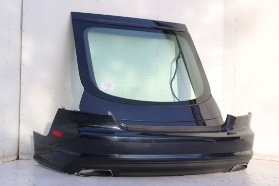 AUDI A7 TYŁ ZDERZAK TYLNY KLAPA BAGAŻNIKA 4G 4G8 LAMPY W1W1 LX5R Niebieski FL LIFT tylna zderzak klapa lampa led ledy