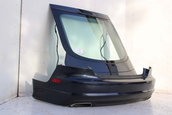 AUDI A7 TYŁ ZDERZAK TYLNY KLAPA BAGAŻNIKA 4G 4G8 LAMPY W1W1 LX5R Niebieski FL LIFT tylna zderzak klapa lampa led ledy