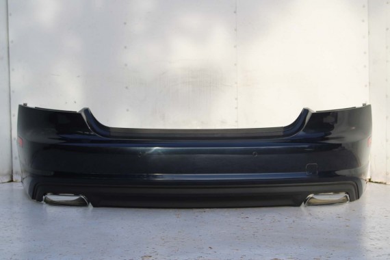 AUDI A7 TYŁ ZDERZAK TYLNY KLAPA BAGAŻNIKA 4G 4G8 LAMPY W1W1 LX5R Niebieski FL LIFT tylna zderzak klapa lampa led ledy