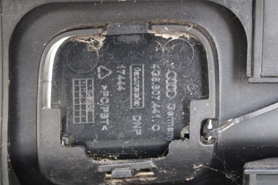 AUDI A7 TYŁ ZDERZAK TYLNY KLAPA BAGAŻNIKA 4G 4G8 LAMPY W1W1 LX5R Niebieski FL LIFT tylna zderzak klapa lampa led ledy