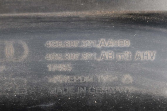 AUDI A7 TYŁ ZDERZAK TYLNY KLAPA BAGAŻNIKA 4G 4G8 LAMPY W1W1 LX5R Niebieski FL LIFT tylna zderzak klapa lampa led ledy