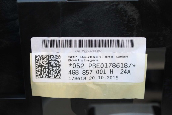 AUDI A7 KONSOLA DESKA ROZDZIELCZA KOKPIT 4G8857001H PULPIT 4G8858005 FL LIFT KONSOLA 4G8857001H 4G8857001 4G8857001M 4G8 857 001