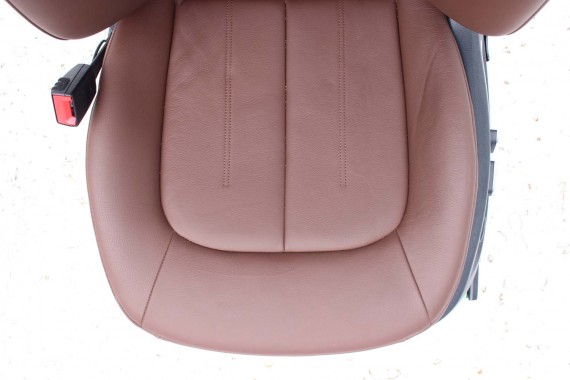 AUDI A7 FOTELE KOMPLET FOTELI siedzeń siedzenia fotel tapicerka 4G8 USA skóra kolor brąz FOTEL siedzenie przód przednie LIFT A7