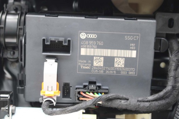 AUDI A7 FOTELE KOMPLET FOTELI siedzeń siedzenia fotel tapicerka 4G8 USA skóra kolor brąz FOTEL siedzenie przód przednie LIFT A7