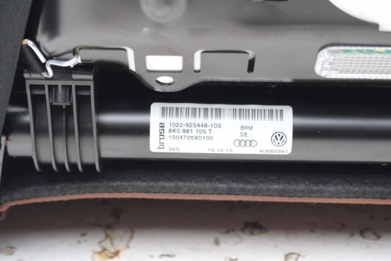 AUDI A7 FOTELE KOMPLET FOTELI siedzeń siedzenia fotel tapicerka 4G8 USA skóra kolor brąz FOTEL siedzenie przód przednie LIFT A7