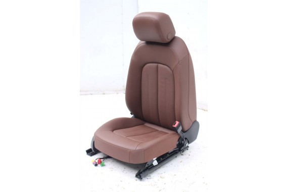 AUDI A7 FOTELE KOMPLET FOTELI siedzeń siedzenia fotel tapicerka 4G8 USA skóra kolor brąz FOTEL siedzenie przód przednie LIFT A7