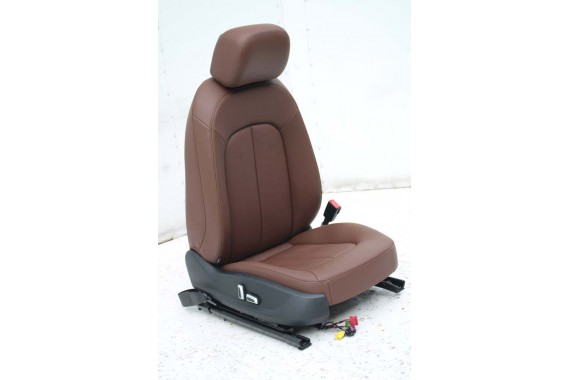 AUDI A7 FOTELE KOMPLET FOTELI siedzeń siedzenia fotel tapicerka 4G8 USA skóra kolor brąz FOTEL siedzenie przód przednie LIFT A7