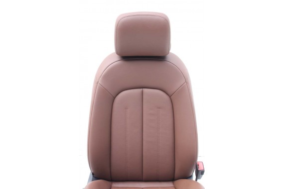 AUDI A7 FOTELE KOMPLET FOTELI siedzeń siedzenia fotel tapicerka 4G8 USA skóra kolor brąz FOTEL siedzenie przód przednie LIFT A7