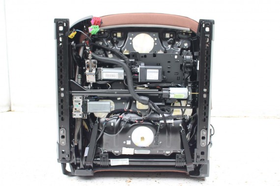 AUDI A7 FOTELE KOMPLET FOTELI siedzeń siedzenia fotel tapicerka 4G8 USA skóra kolor brąz FOTEL siedzenie przód przednie LIFT A7