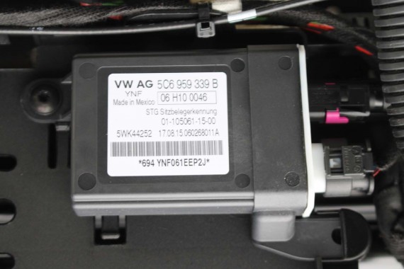 AUDI A7 FOTELE KOMPLET FOTELI siedzeń siedzenia fotel tapicerka 4G8 USA skóra kolor brąz FOTEL siedzenie przód przednie LIFT A7