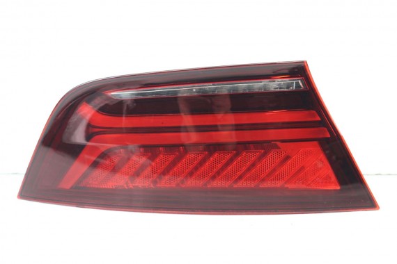 AUDI A7 TYŁ ZDERZAK TYLNY KLAPA BAGAŻNIKA 4G 4G8 LAMPY W1W1 LX5R Niebieski FL LIFT tylna zderzak klapa lampa led ledy