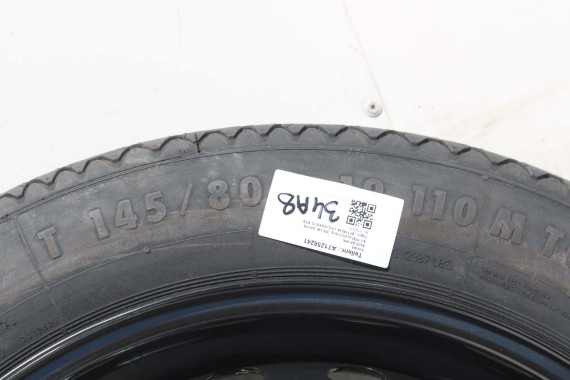 AUDI A8 KOŁO DOJAZDOWE DOJAZDÓWKA ZAPAS 4H0601027B 4H0 601 027 B 5J*19H2 ET22 5x112 CONTINENTAL 145/80/19 110M 4H0601027B 4H D4