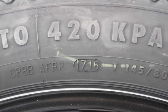 AUDI A8 KOŁO DOJAZDOWE DOJAZDÓWKA ZAPAS 4H0601027B 4H0 601 027 B 5J*19H2 ET22 5x112 CONTINENTAL 145/80/19 110M 4H0601027B 4H D4