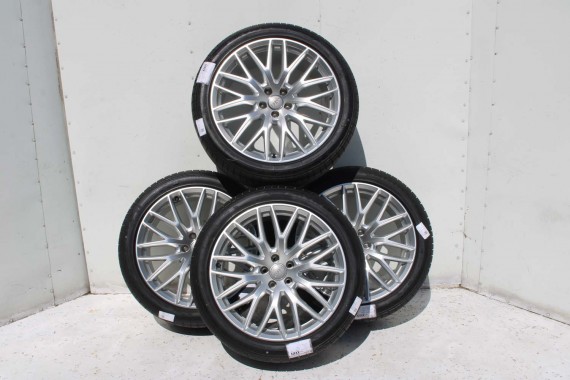 AUDI A8 4H D4 FELGI 20 cali 4H0601025BT OPONY LATO KOŁA felga 9J*20H2 ET37 opona GOODYEAR EAGLE F1 265/40/20 104Y 4H 4H0601025BT