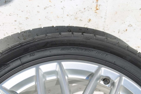 AUDI A8 4H D4 FELGI 20 cali 4H0601025BT OPONY LATO KOŁA felga 9J*20H2 ET37 opona GOODYEAR EAGLE F1 265/40/20 104Y 4H 4H0601025BT