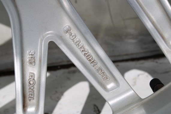 AUDI A8 4H D4 FELGI 20 cali 4H0601025BT OPONY LATO KOŁA felga 9J*20H2 ET37 opona GOODYEAR EAGLE F1 265/40/20 104Y 4H 4H0601025BT