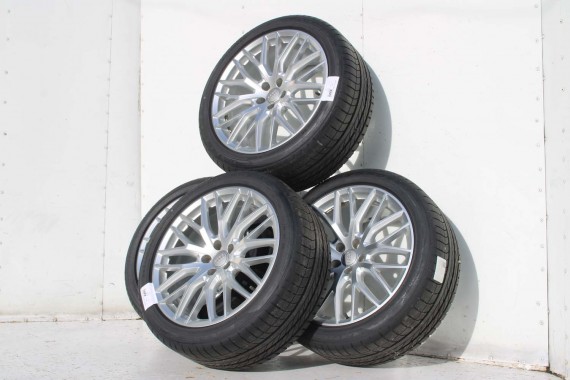 AUDI A8 4H D4 FELGI 20 cali 4H0601025BT OPONY LATO KOŁA felga 9J*20H2 ET37 opona GOODYEAR EAGLE F1 265/40/20 104Y 4H 4H0601025DC