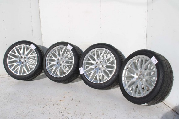 AUDI A8 4H D4 FELGI 20 cali 4H0601025BT OPONY LATO KOŁA felga 9J*20H2 ET37 opona GOODYEAR EAGLE F1 265/40/20 104Y 4H 4H0601025DC