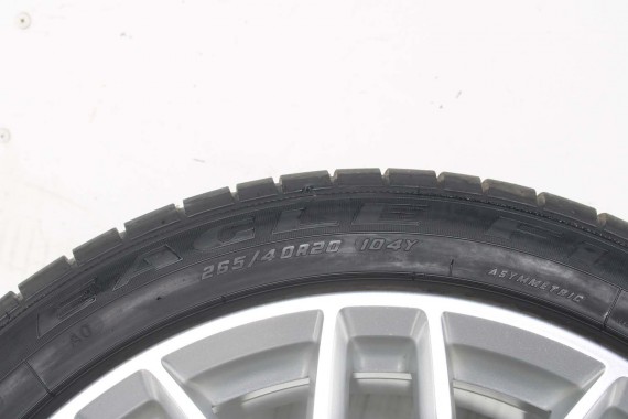 AUDI A8 4H D4 FELGI 20 cali 4H0601025BT OPONY LATO KOŁA felga 9J*20H2 ET37 opona GOODYEAR EAGLE F1 265/40/20 104Y 4H 4H0601025DC
