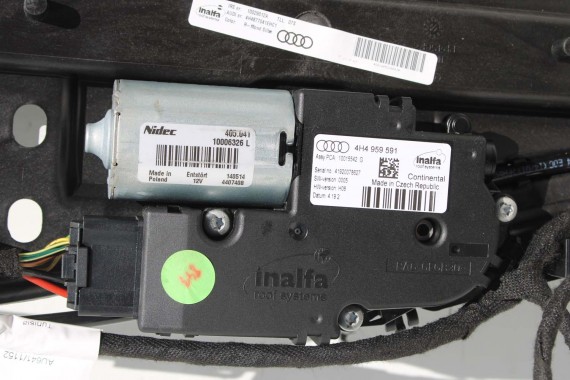 AUDI A8 LONG SZYBERDACH DACH SZKLANY 4H4877041E 4H4959591 4H solar 4H4877049 4H4877071 szkło 4H4877072 szyber panorama 4H4877041