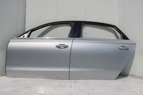AUDI A8 4H D4 LONG LZ7G DRZWI LEWE PRZÓD + TYŁ STRONA LEWA przednie + tylne 2 sztuki FL 4H4833051D 4H0831051B LIFT Srebrny L5L5