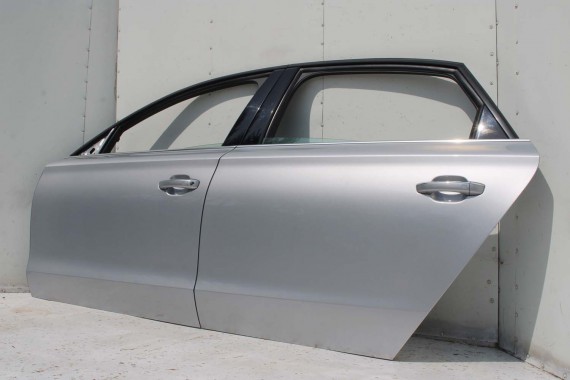 AUDI A8 4H D4 LONG LZ7G DRZWI LEWE PRZÓD + TYŁ STRONA LEWA przednie + tylne 2 sztuki FL 4H4833051D 4H0831051B LIFT Srebrny L5L5